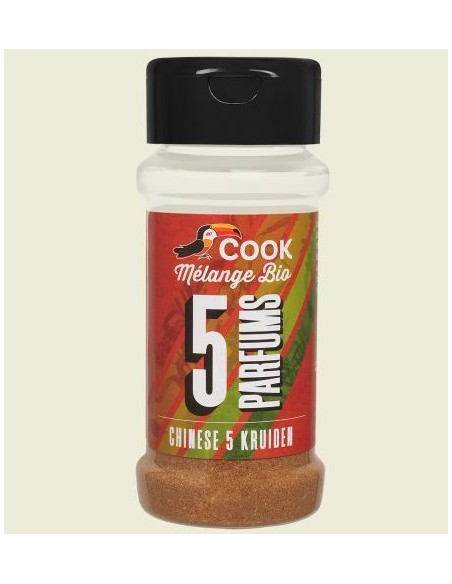 Mix de condimente chinezesc 5 Parfumuri bio 35g Cook                                                