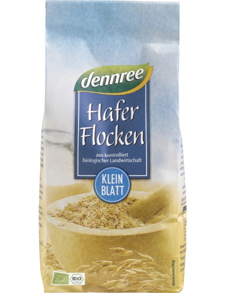 Fulgi de ovaz fini bio 500g Dennree                                                                 