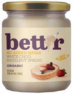 Crema tartinabila de caju si alune de padure bio 250g Bettr fara zahar adaugat                      