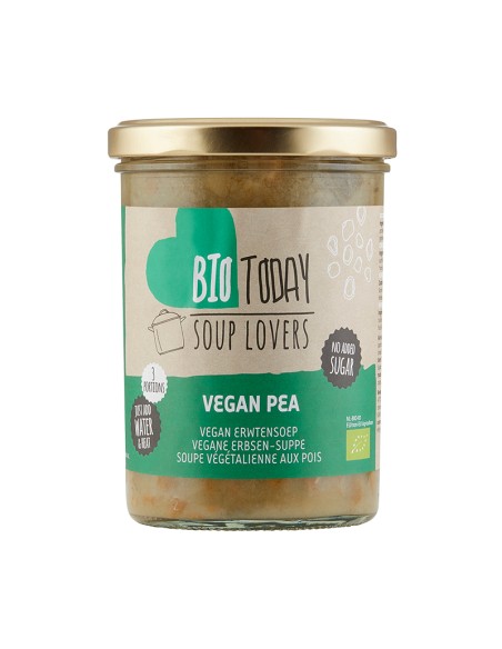 Supa crema de mazare, bio, 400ml, Bio Today                                                         