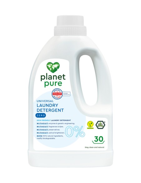 Detergent bio pentru rufe - neutru - 1.5 litri, Planet Pure                                         