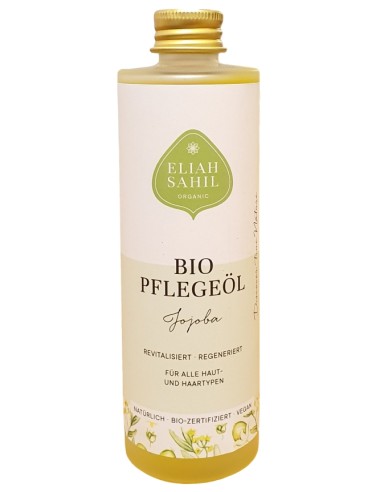 Ulei de jojoba pentru corp si par bio 100ml Eliah Sahil                                             