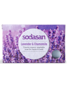 Sapun crema bio lavanda si musetel 100g SODASAN                                                     
