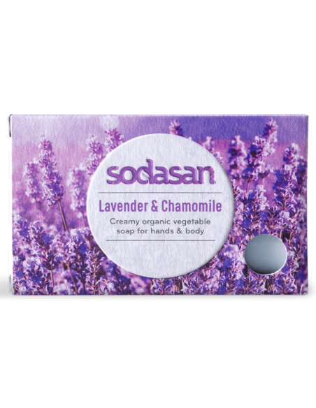 Sapun crema bio lavanda si musetel 100g SODASAN                                                     