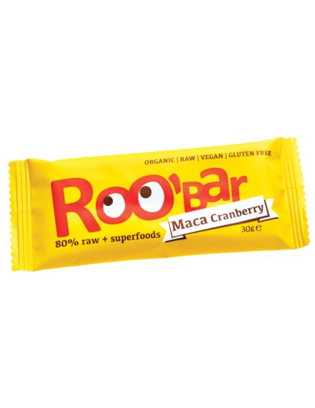 Baton Roobar cu maca si merisor raw eco 30g