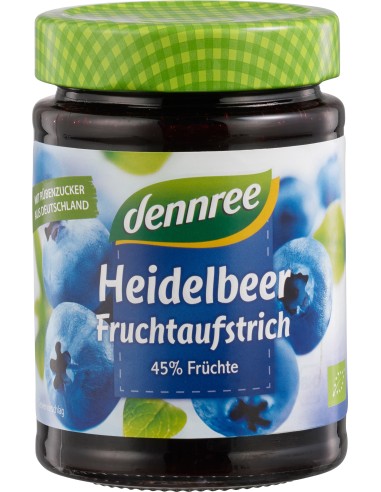 Gem de afine bio 340g Dennree                                                                       