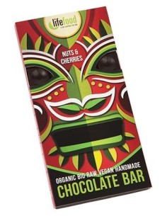 Lifefood ciocolata cu nuci si cirese raw eco 70g