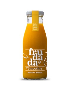 Smoothie cu mango si ananas 250ml Frudada                                                           