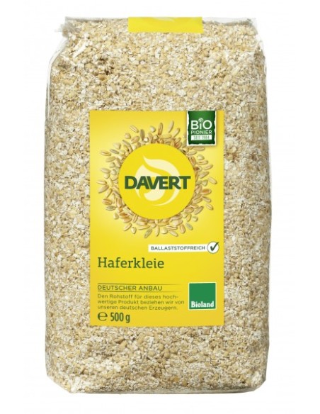Tarate de ovaz bio 500g DAVERT                                                                      