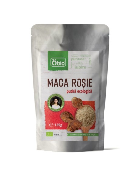 Maca rosie pudra eco 125g OBIO                                                                      