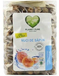 Nuci de sapun bio 1kg Planet Pure                                                                   