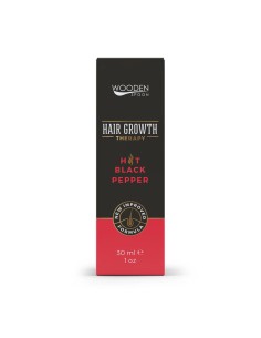 Ser pentru cresterea parului, bio, 30ml, Wooden Spoon                                               