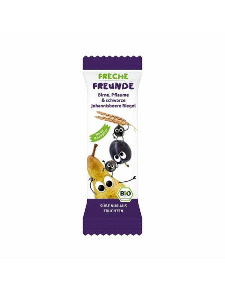 Baton de cereale cu pere, prune si coacaze negre bio 4 x 23g                                        