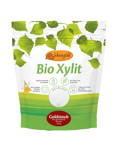 Xylitol pudra bio, 350g, Birkengold                                                                 