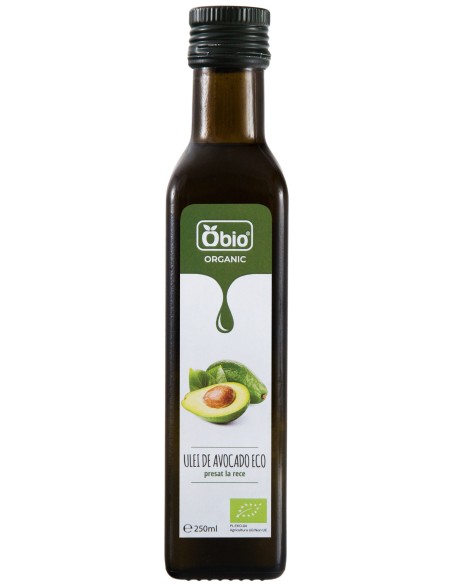 Ulei de avocado bio 250ml Obio                                                                      
