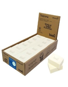 Sapun solid cu bicarbonat bio 24 buc x 140g Biolu                                                   