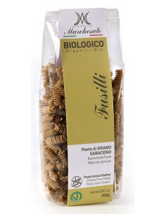 Fusilli din hrisca bio fara gluten 250g Marchesato                                                  