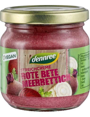 Crema tartinabila cu sfecla rosie bio 180g Dennree                                                  