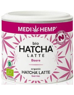 Hatcha latte cu fructe, bio, 45g Medihemp                                                           