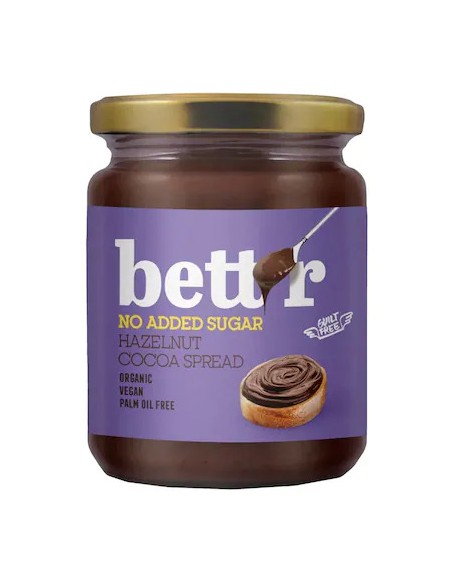 Crema de alune de padure si cacao bio 250g Bettr                                                    