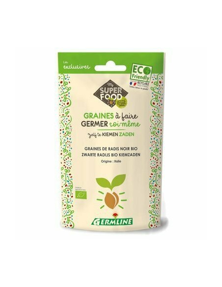 Ridiche neagra pentru germinat eco 150g Germline                                                    