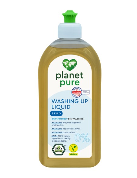 Detergent bio pentru vase - neutru - 500ml Planet Pure                                              
