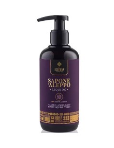 Sapun de alep lichid cu 40% ulei de dafin, 250ml, Isha                                              