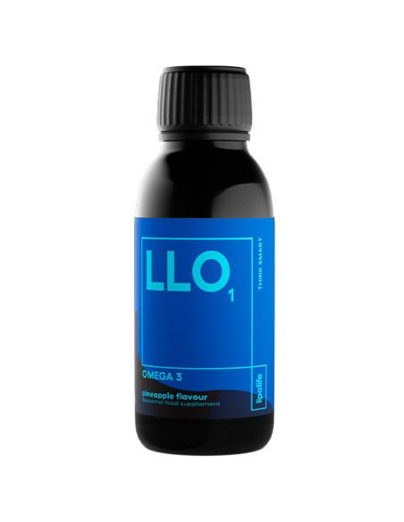 Lipolife LLO1 - Omega 3 lipozomal, vegan, 150ml                                                     