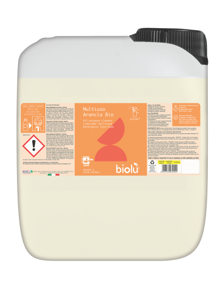Biolu detergent ecologic universal cu ulei de portocale 5L