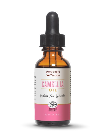 Ulei de Camelia, bio, 30ml, Wooden Spoon                                                            