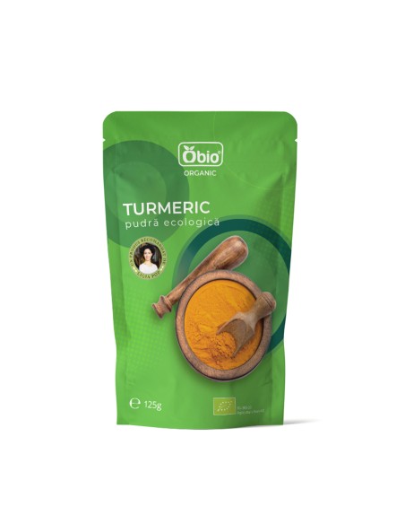 Turmeric pudra bio 125g Obio                                                                        