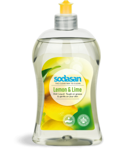 Detergent vase bio lichid lamaie 500ml SODASAN