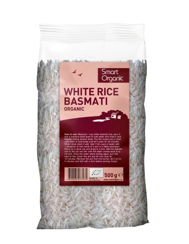 Orez basmati alb eco 500g Smart Organic                                                             