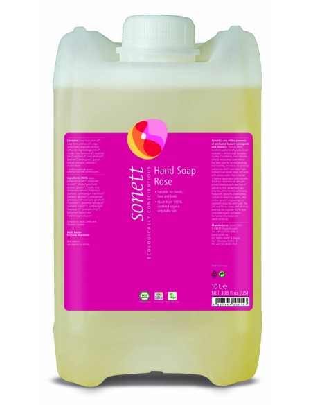SAPUN LICHID - GEL DE DUS ECOLOGIC - TRANDAFIRI 10L Sonett