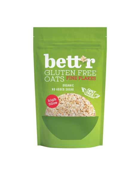 Fulgi de ovaz fini fara gluten eco 300g Bettr                                                       