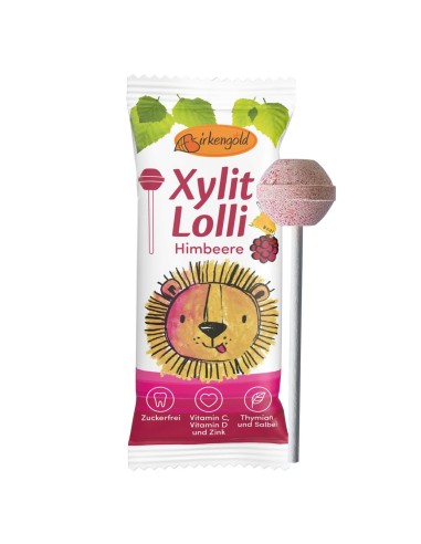 Acadea cu xylitol si zmeura, 6g, Birkengold                                                         