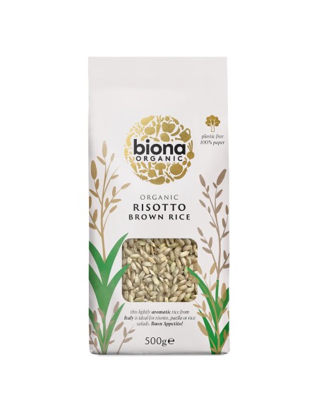 Risotto orez brun, bio, 500g, Biona                                                                 