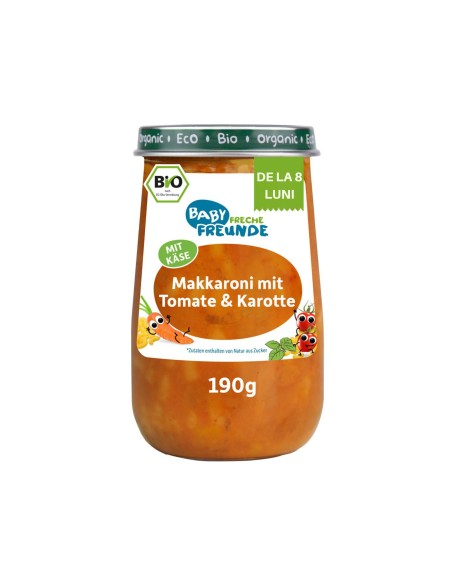 Paste cu morcov si rosii, bio, 190g, Erdbar                                                         