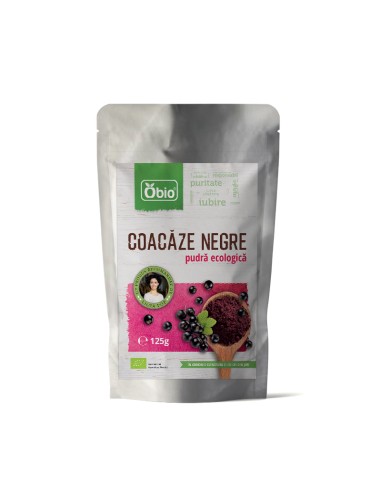 Coacaze negre pudra eco 125g OBIO