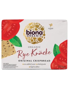 Crispbread felii crocante din secara integrala Original bio 200g Biona                              