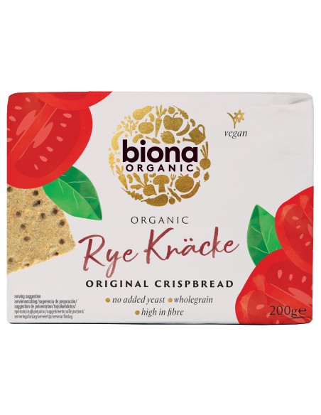 Crispbread felii crocante din secara integrala Original bio 200g Biona                              