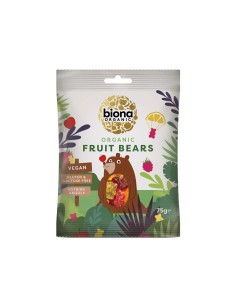 Jeleuri mini ursuleti - fructe eco 75g BIONA