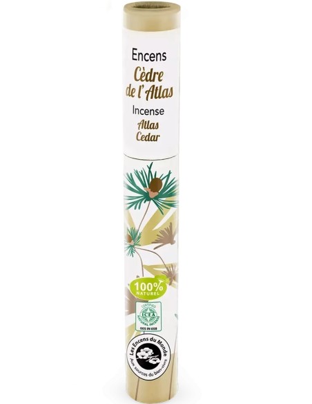 Betisoare parfumate naturale japoneze, cedru de Atlas, 30 buc., Aromandise                          