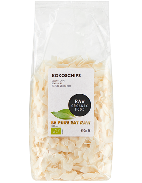 Fulgi de cocos raw bio 250g Raw Organic Food                                                        