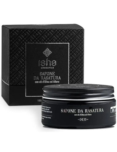Sapun de ras cu ulei de masline si dafin, 100g, Isha                                                