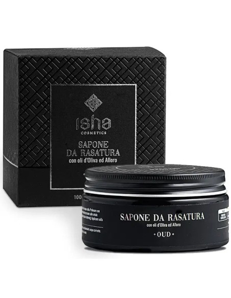 Sapun de ras cu ulei de masline si dafin, 100g, Isha                                                