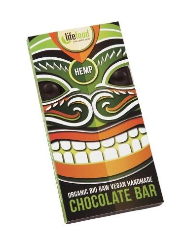 Lifefood ciocolata cu seminte de canepa raw eco 70g