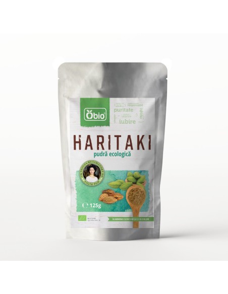 Haritaki pudra bio, 125g, Obio                                                                      