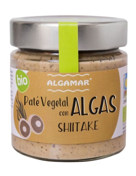 Crema tartinabila cu alge si ciuperci shiitake eco 180g Algamar                                     
