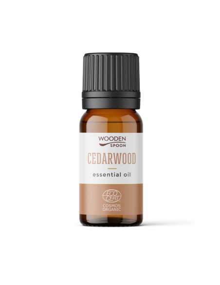 Ulei esential de cedru, bio, 10ml, Wooden Spoon                                                     